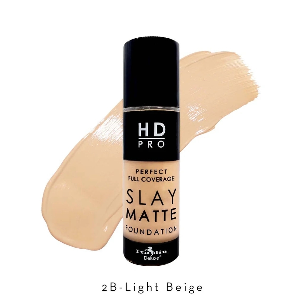 HD Pro Slay Matte Foundation 2B Light Beige